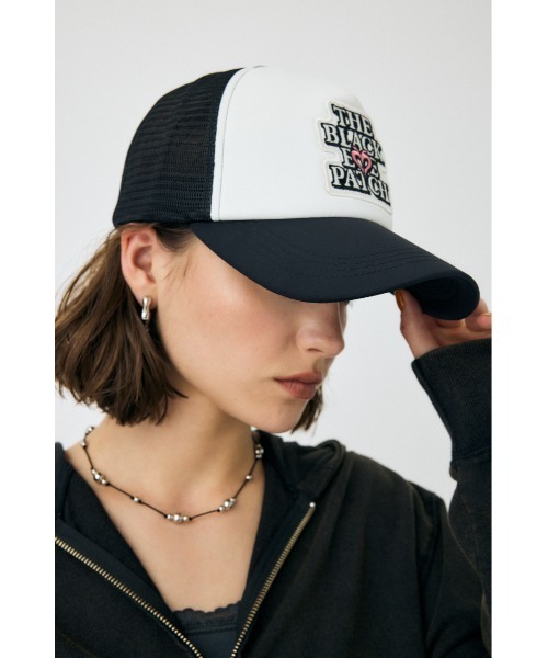MOUSSY（マウジー）の「BEP OG HEART MESH キャップ（キャップ）」 - WEAR