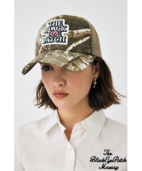 MOUSSY（マウジー）の「BEP OG HEART MESH キャップ（キャップ）」 - WEAR