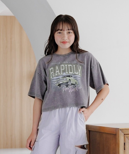 セール】ヴィンテージ加工ショートT/327188（Tシャツ/カットソー
