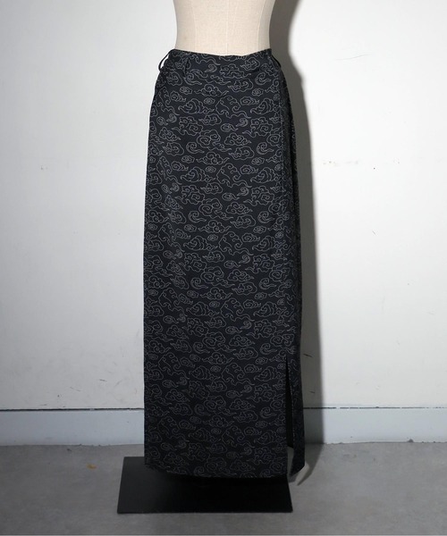 antiqua(アンティカ)の「和柄ロングスカート(スカート・レディース・ブラック・ONESIZE)」の13枚目の写真