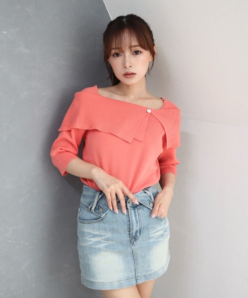 CECIL McBEE（セシルマクビー）｜ニット/セーター（ピンク系）一覧 - WEAR