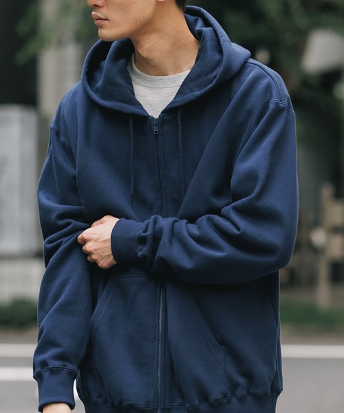 セール】△LIFEMAX/ライフマックス 10オンス フルジップパーカ（裏