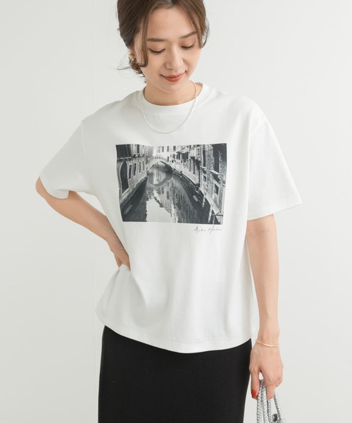 れんこん様 2点おまとめ 美品 アーバンリサーチ Tシャツ セール】フォトプリント半袖Tシャツ（Tシャツ/カットソー