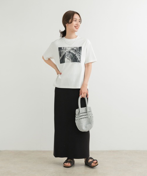 URBAN RESEARCH DOORS（アーバンリサーチドアーズ）の「フォトプリント半袖Tシャツ（Tシャツ/カットソー・レディース・オフホワイト/ホワイト系その他・MEDIUM）」の16枚目の写真