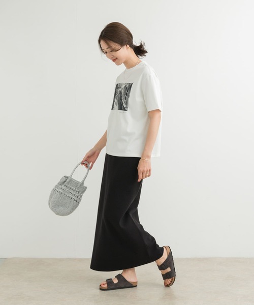 URBAN RESEARCH DOORS（アーバンリサーチドアーズ）の「フォトプリント半袖Tシャツ（Tシャツ/カットソー・レディース・オフホワイト/ホワイト系その他・MEDIUM）」の17枚目の写真