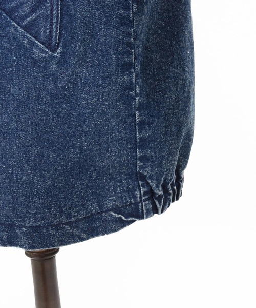 CAMBIO(カンビオ)の「mj10843- Stretch Denim High Neck Short Blouson ショートブルゾン(ブルゾン・メンズ・ブルー/ブラック・S/M/L)」の14枚目の写真