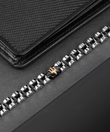 Maserati（マセラティ）の「「Maserati/マセラティ」アイコニック - メンズ ブレスレット シルバー（ブレスレット）」