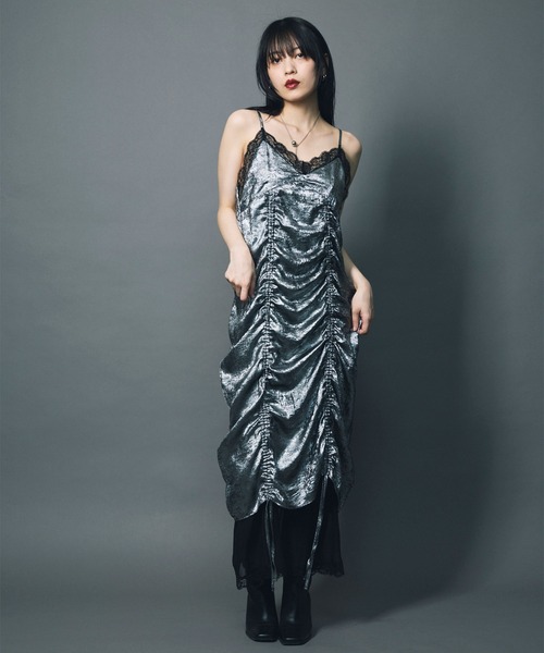 極美品♡ルネ♡ティアードワンピース CLANE（クラネ）の「【CLANE(クラネ)】《復刻》ダブルフェイス