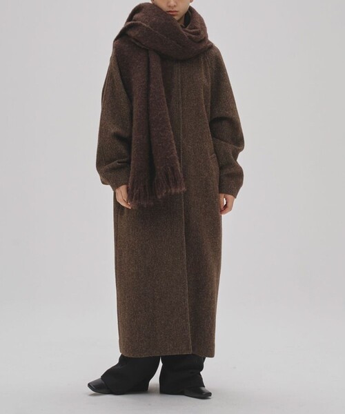 TODAYFUL/トゥデイフル】Mixwool Raglan Coat/ミックスウールラグラン
