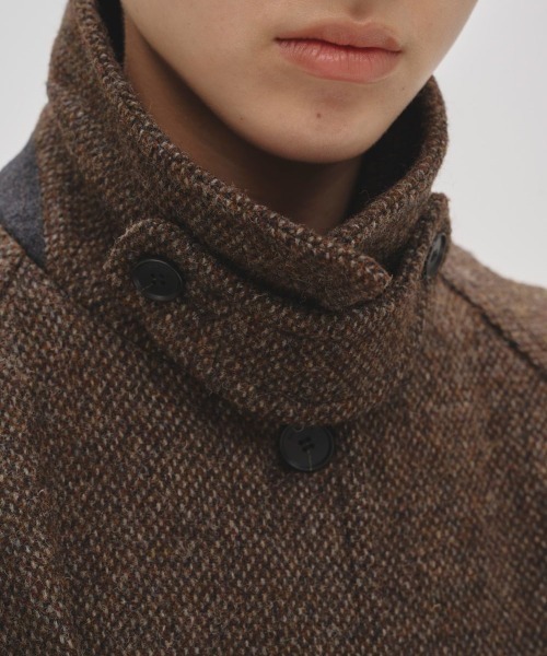 TODAYFUL（トゥデイフル）の「【TODAYFUL/トゥデイフル】Mixwool Raglan Coat/ミックスウールラグランコート（その他アウター・レディース・ブラウン・36/38）」の8枚目の写真