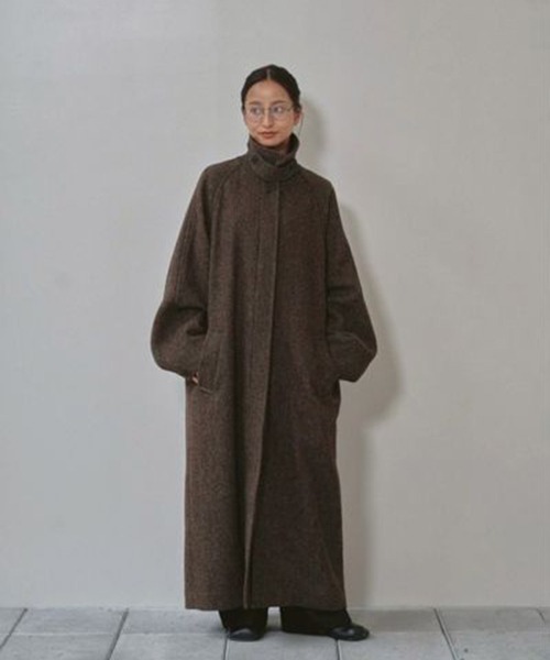 TODAYFUL/トゥデイフル】Mixwool Raglan Coat/ミックスウールラグラン