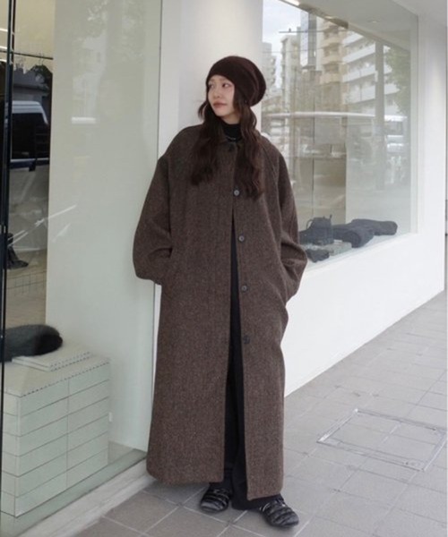 TODAYFUL/トゥデイフル】Mixwool Raglan Coat/ミックスウールラグラン