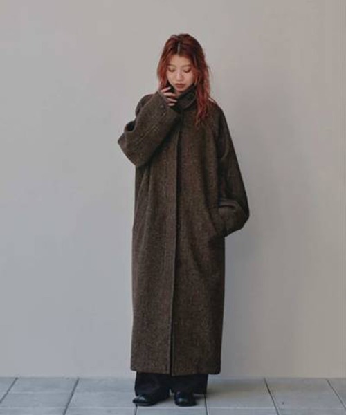 TODAYFUL/トゥデイフル】Mixwool Raglan Coat/ミックスウールラグラン