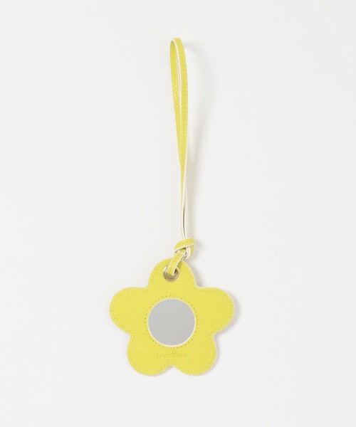 RODE SKO（ロデスコ）の「『一部別注カラー』Hashibami　フラワーチャーム（キーホルダー・レディース・ブラック/アイボリー/イエロー・-）」の10枚目の写真