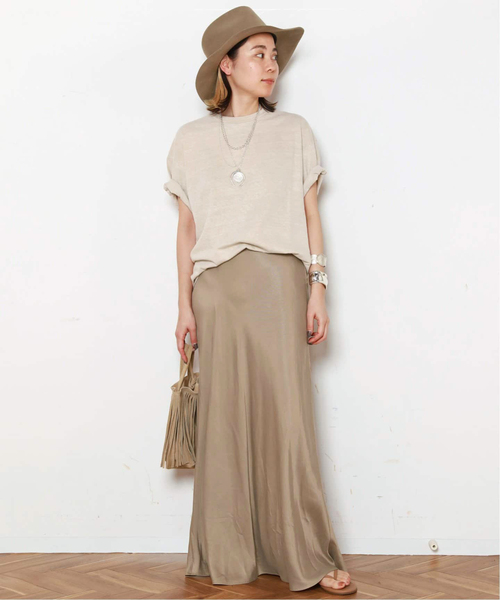 Cu/R maxi skirt（スカート）｜EVERYDAY I LIKE.（エヴリディアイ