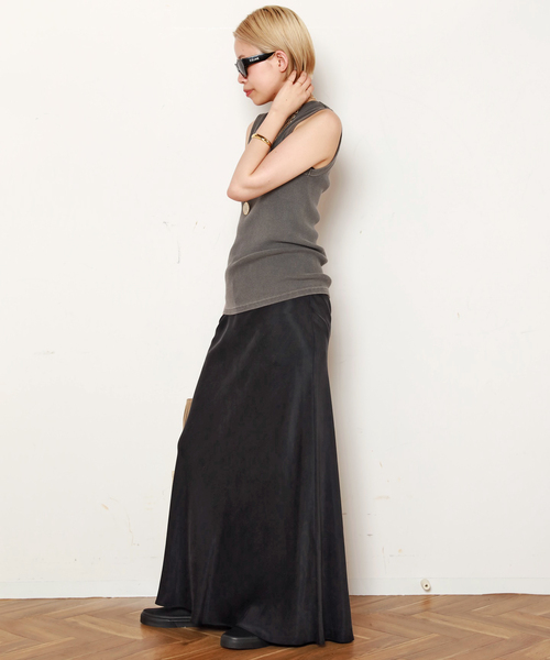 Cu/R maxi skirt（スカート）｜EVERYDAY I LIKE.（エヴリディアイ