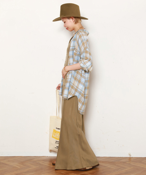 Cu/R maxi skirt（スカート）｜EVERYDAY I LIKE.（エヴリディアイ