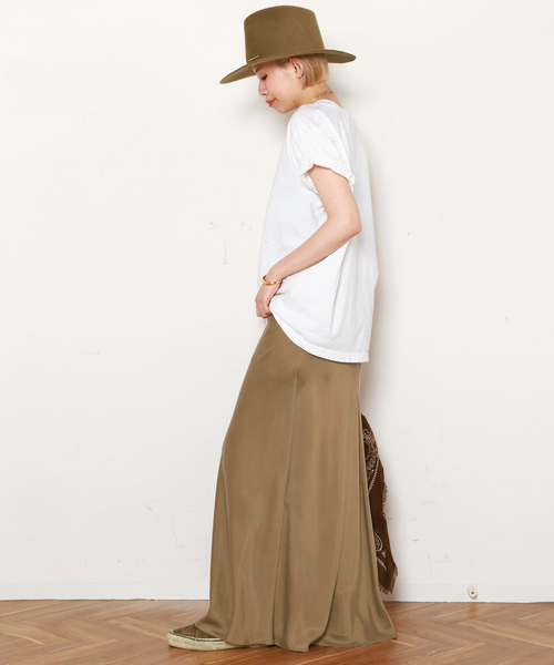 Cu/R maxi skirt（スカート）｜EVERYDAY I LIKE.（エヴリディアイ