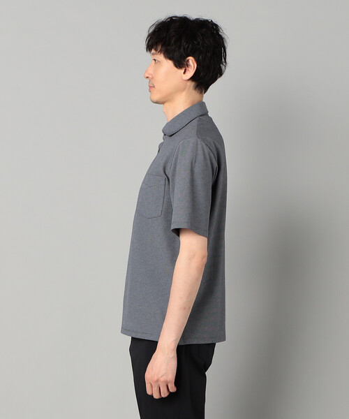COMME CA MEN(コムサメン)の「ALBINIカノコ カッタウェイポロシャツ(ポロシャツ・メンズ・ブルー/ネイビー・M/L)」の21枚目の写真
