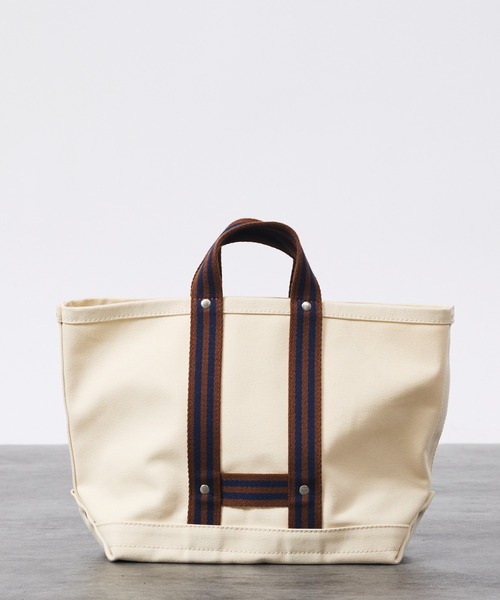 MASTER&Co(マスターアンドコー)の「【MASTER&Co./マスターアンドコー】IVY TOTE BAG/ミディアム トートバッグ/スタッズ付き /ユニセックス(トートバッグ・メンズ・グレー系その他/ブラウン系その他・フリー)」の4枚目の写真