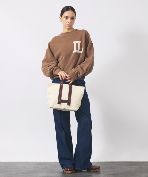 MASTER&Co(マスターアンドコー)の「【MASTER&Co./マスターアンドコー】IVY TOTE BAG/ミディアム トートバッグ/スタッズ付き /ユニセックス(トートバッグ・メンズ・グレー系その他/ブラウン系その他・フリー)」の9枚目の写真