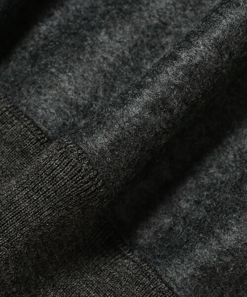 SLOANE（スローン）の「【別注】SLOANE / ウールジャージ ジップアップ フーディ（パーカー・メンズ・ネイビー/チャコールグレー・3/5/4）」の14枚目の写真