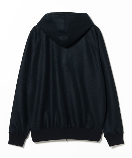 SLOANE（スローン）の「【別注】SLOANE / ウールジャージ ジップアップ フーディ（パーカー・メンズ・ネイビー/チャコールグレー・3/5/4）」の16枚目の写真