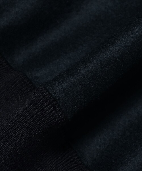 SLOANE（スローン）の「【別注】SLOANE / ウールジャージ ジップアップ フーディ（パーカー・メンズ・ネイビー/チャコールグレー・3/5/4）」の17枚目の写真
