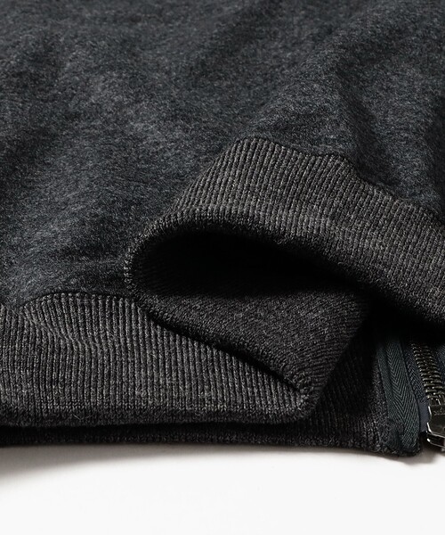 SLOANE（スローン）の「【別注】SLOANE / ウールジャージ ジップアップ フーディ（パーカー・メンズ・ネイビー/チャコールグレー・3/5/4）」の21枚目の写真
