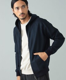 SLOANE（スローン）の「【別注】SLOANE / ウールジャージ ジップアップ フーディ（パーカー）」