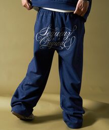 SEQUENZ(V[NGY)́ySEQUENZiV[NGYjzSQNZ GLITTER SWEAT PANTS / Ob^[ CXg[ XEFbgpc h[R[h N yZbgAbvpz(̑pc)