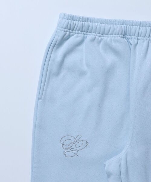 SEQUENZ(シークエンズ)の「セットアップ対応 / グリッタースウェットパンツ / SQNZ GLITTER SWEAT PANTS(その他パンツ・メンズ・ダークネイビー/ピンク/ブラック/モカ/グレー/ライトピンク/スカイブルー・LARGE/MEDIUM/SMALL)」の14枚目の写真