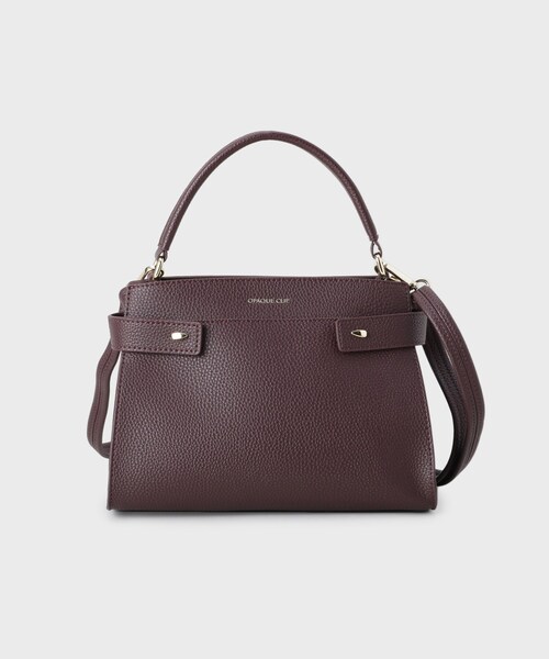 OPAQUE.CLIP（オペークドットクリップ）の「【軽量/2WAY】コメットデザインミニバッグ（ショルダーバッグ・レディース・ブラック/アイボリー/ボルドー・00）」の12枚目の写真