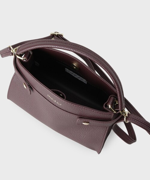 OPAQUE.CLIP（オペークドットクリップ）の「【軽量/2WAY】コメットデザインミニバッグ（ショルダーバッグ・レディース・ブラック/アイボリー/ボルドー・00）」の16枚目の写真