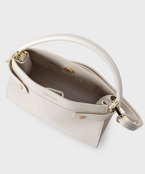 OPAQUE.CLIP（オペークドットクリップ）の「【軽量/2WAY】コメットデザインミニバッグ（ショルダーバッグ・レディース・ブラック/アイボリー/ボルドー・00）」の17枚目の写真