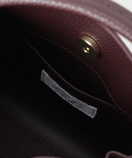 OPAQUE.CLIP（オペークドットクリップ）の「【軽量/2WAY】コメットデザインミニバッグ（ショルダーバッグ・レディース・ブラック/アイボリー/ボルドー・00）」の20枚目の写真