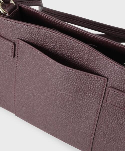 OPAQUE.CLIP（オペークドットクリップ）の「【軽量/2WAY】コメットデザインミニバッグ（ショルダーバッグ・レディース・ブラック/アイボリー/ボルドー・00）」の21枚目の写真