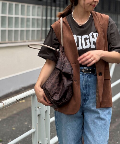 marco masi（マルコマージ）の「【MARCO MASI/ マルコマージ】レオパードナイロントートバッグ（トートバッグ・レディース・ベージュ系その他/ブラウン系その他・FREE）」の11枚目の写真