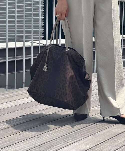 MARCO MASI/ マルコマージ】レオパードナイロントートバッグ（トート