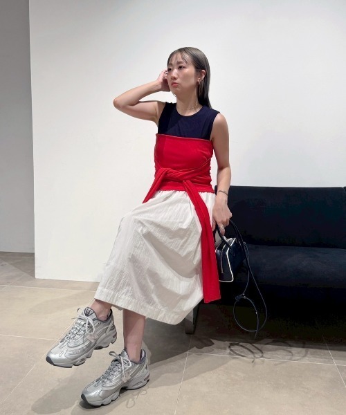 emmi(エミ)の「2wayチューブトップ付きタンクトップ(タンクトップ・レディース・その他/レッド/ネイビー・F)」の22枚目の写真