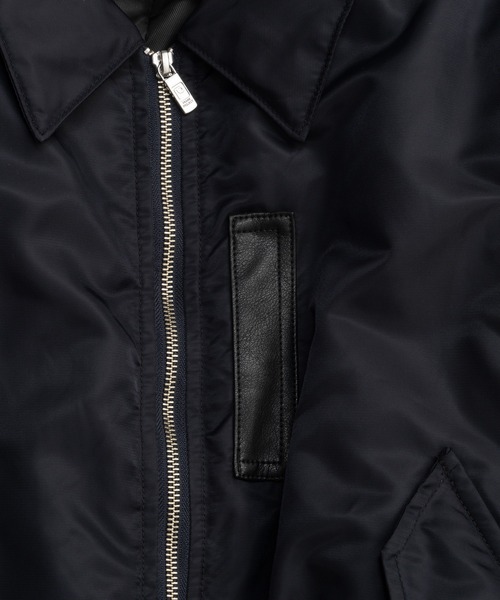PRANK PROJECT（プランクプロジェクト）の「フライトボンバージャケット / Flight Bomber Jacket（その他アウター・レディース・ネイビー/ピンク/グレー・FREE）」の17枚目の写真