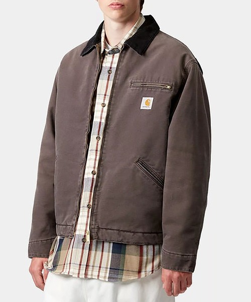 Carhartt WIP（カーハートダブリューアイピー）の「【Carhartt WIP】OG DETROIT JACKET I035614（ブルゾン・メンズ・ライトブラウン/ネイビー/ブラック/ダークブラウン・XL/L/M/S）」の11枚目の写真