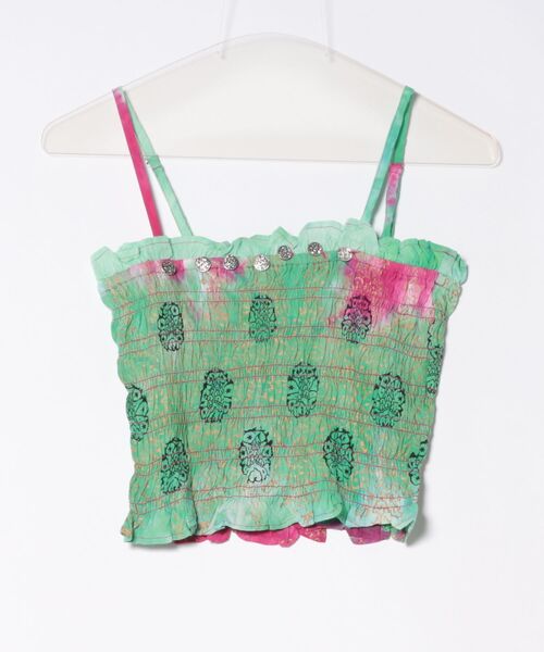 チャイハネ（チャイハネ）の「【チャイハネ】ジンニーヤーチューブトップ（チューブトップ・レディース・レッド/グリーン/ブラック・FREE）」の3枚目の写真