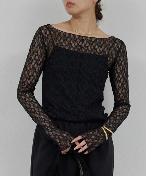 La nature linge】NEWレースカットソー（Tシャツ/カットソー