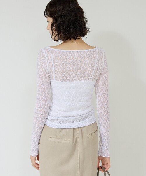 La nature linge】NEWレースカットソー（Tシャツ/カットソー