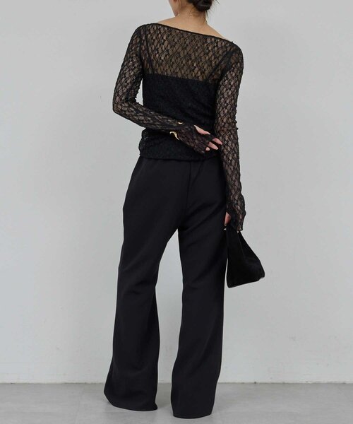 【La nature linge】レースカットソー GALLARDAGALANTE｜【La nature linge】レースカットソー