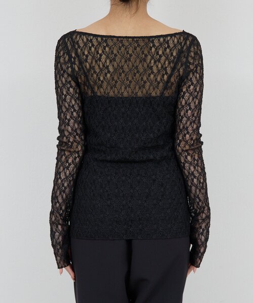 【新品未使用品】La nature linge レースカットソー La nature linge】NEWレースカットソー（Tシャツ/カットソー