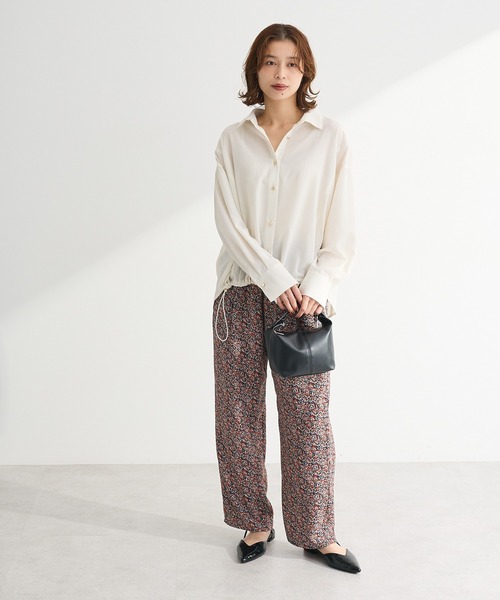 Green　Parks（グリーンパークス）の「柄イージーパンツⅤ(テーパード)（その他パンツ・レディース・ブラック/レッド/ブラウン/グリーン・FREE）」の12枚目の写真