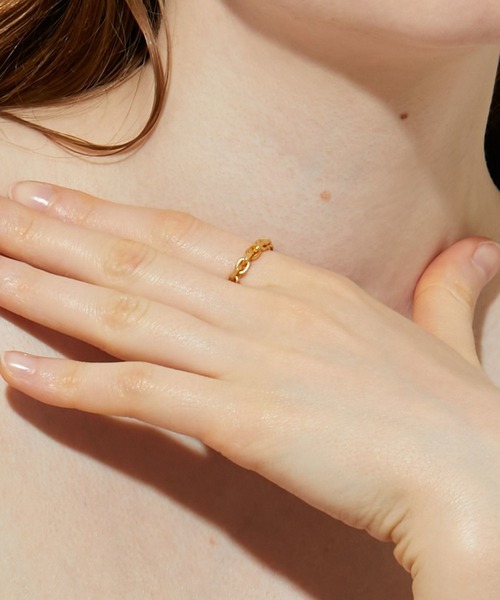 ancient] マット ケーブルチェーン リング（リング）｜ARTIDA OUD