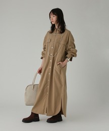 BABYLONE | ワークシャツワンピース(シャツワンピース)